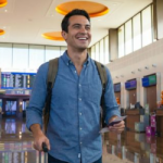 Turismo México abril 2026: plataforma digital y turistas en Centro Histórico de Puebla